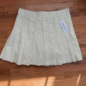 PacSun Medium Off-White Denim Skirt